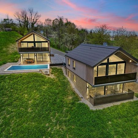 Luxus Chalet Max Glanz an der Weinstraße Екстериор снимка